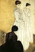 Mary Cassatt The Fitting painting